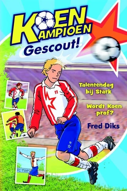 Koen Kampioen Gescout! – Fred Diks – boek cover