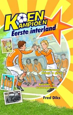Eerste interland – Fred Diks – boek cover