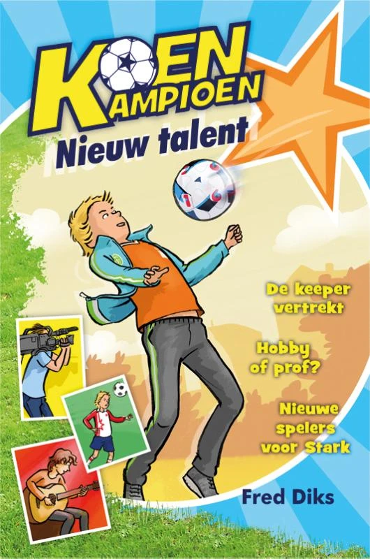 Nieuw talent – Fred Diks – boek cover