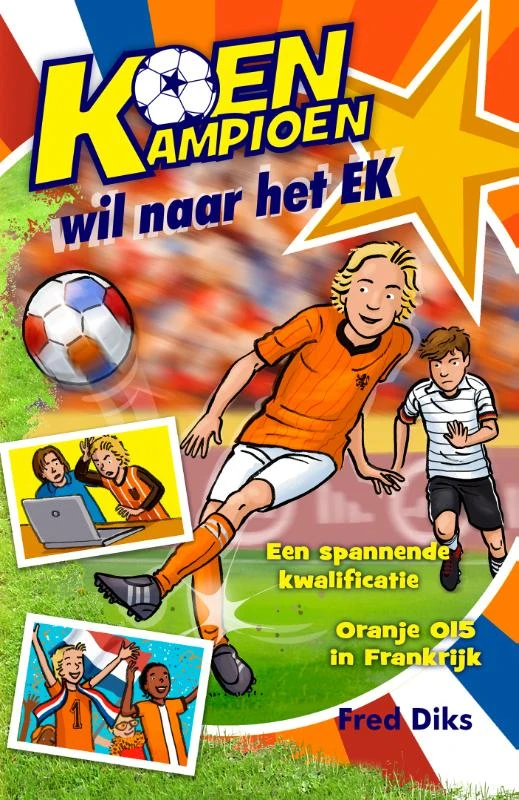 Koen Kampioen wil naar het EK – Fred Diks – boek cover