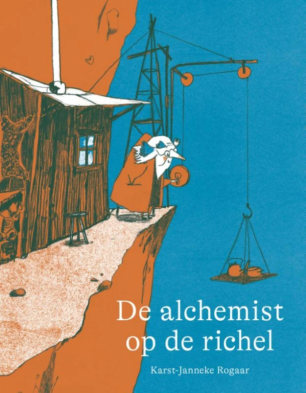 De alchemist op de richel – Karst-Janneke Rogaar – boek cover