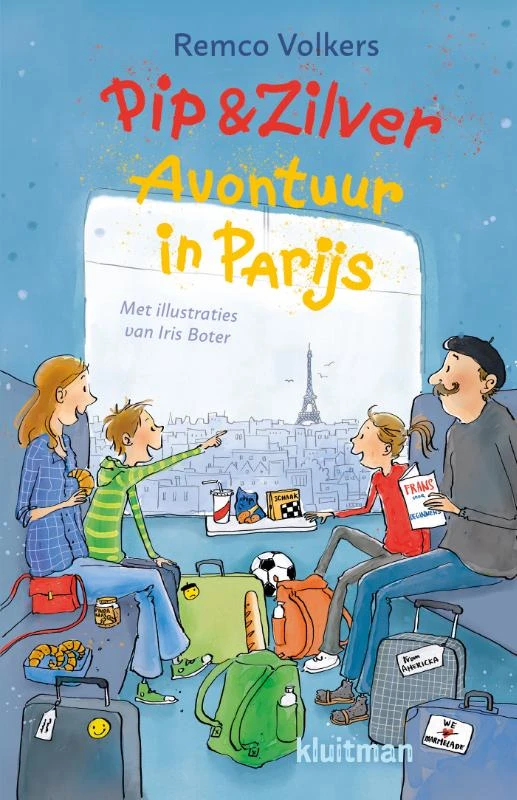 Pip & Zilver. Avontuur in Parijs – Remco Volkers – boek cover