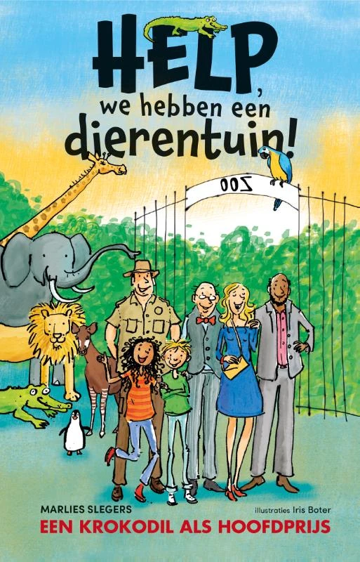 Een krokodil als hoofdprijs – Marlies Slegers – boek cover