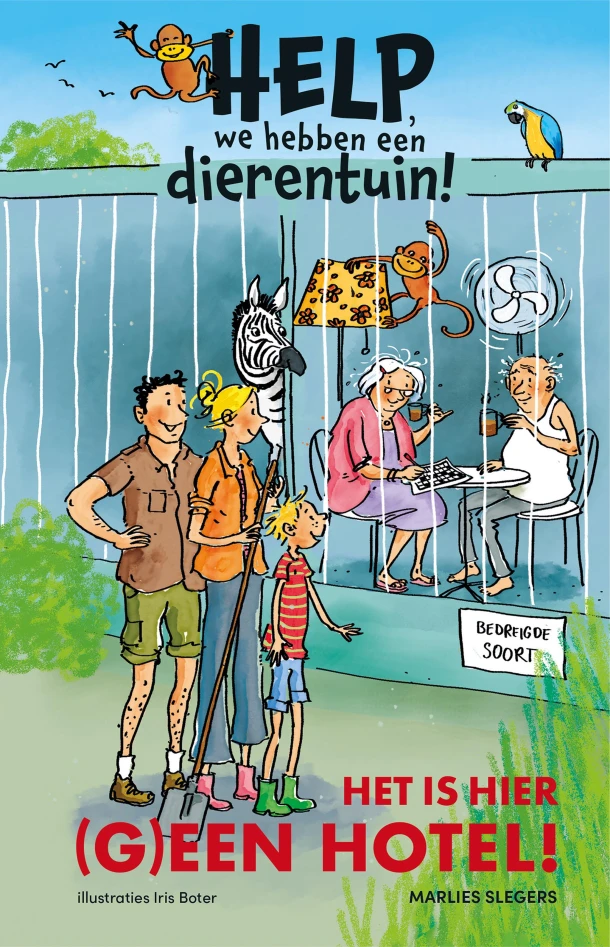 Het is hier (g)een hotel! – Marlies Slegers – boek cover