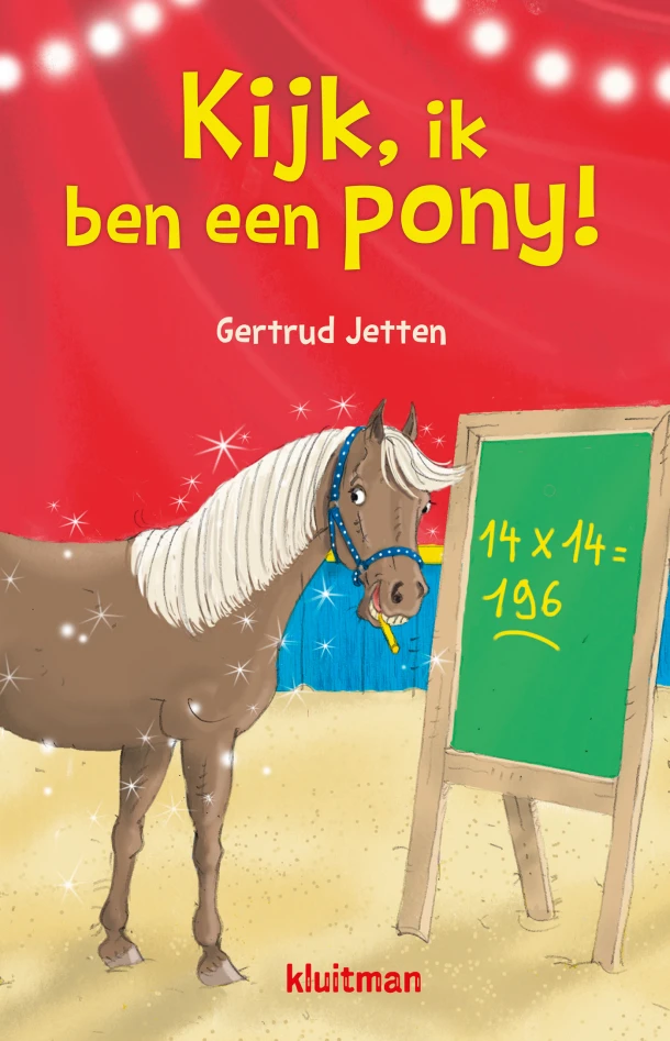 Kijk, ik ben een pony! – Gertrud Jetten – boek cover