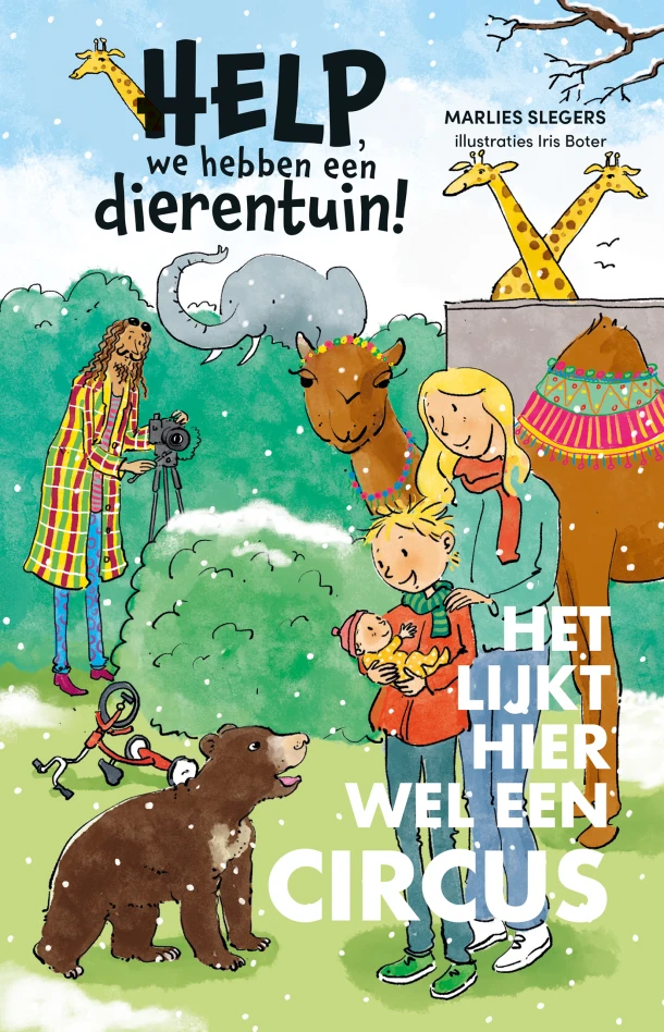 Het lijkt hier wel een circus – Marlies Slegers – boek cover