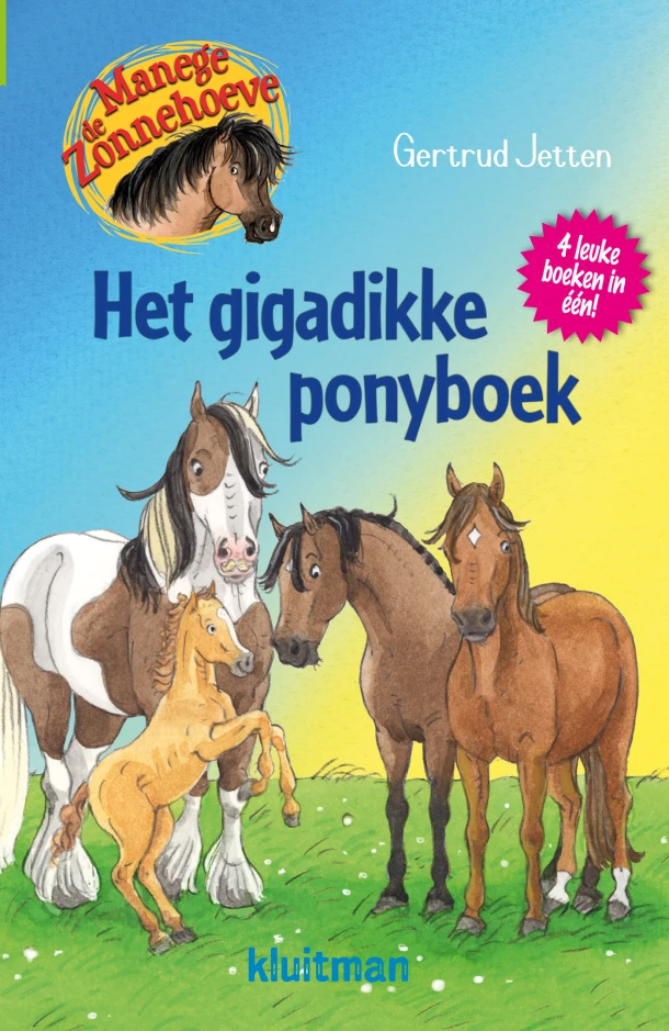 Het gigadikke ponyboek – Gertrud Jetten – boek cover