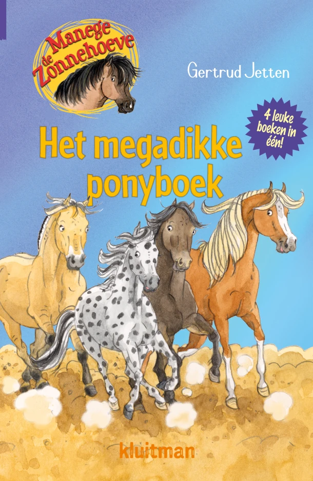 Het megadikke ponyboek – Gertrud Jetten – boek cover