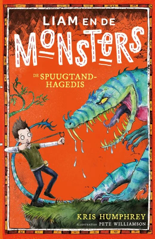 De spuugtandhagedis – Kris Humphrey – boek cover