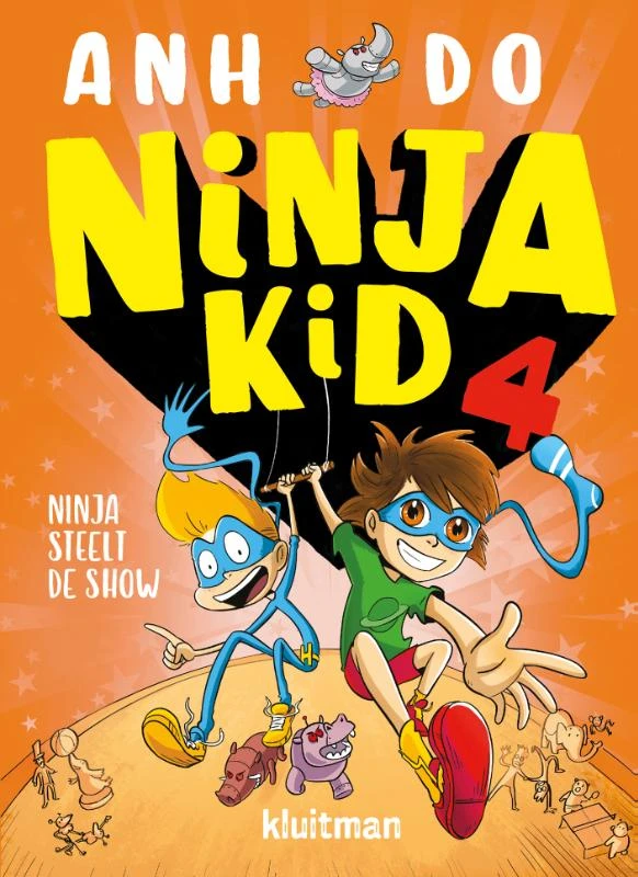 Ninja steelt de show – Anh Do – boek cover