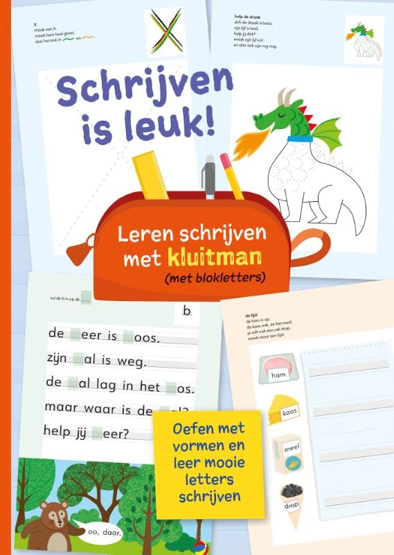 Schrijven is leuk – Anne Blokker – boek cover