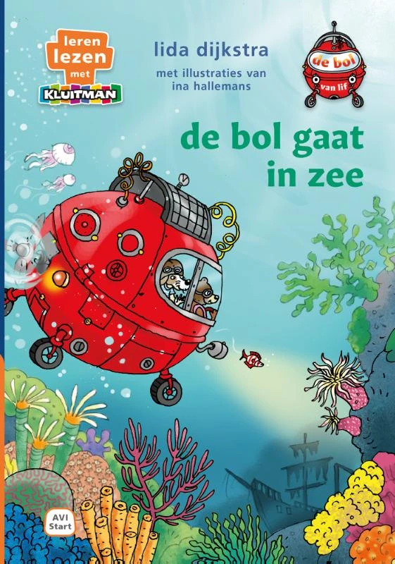 De bol gaat in zee – Lida Dijkstra – boek cover