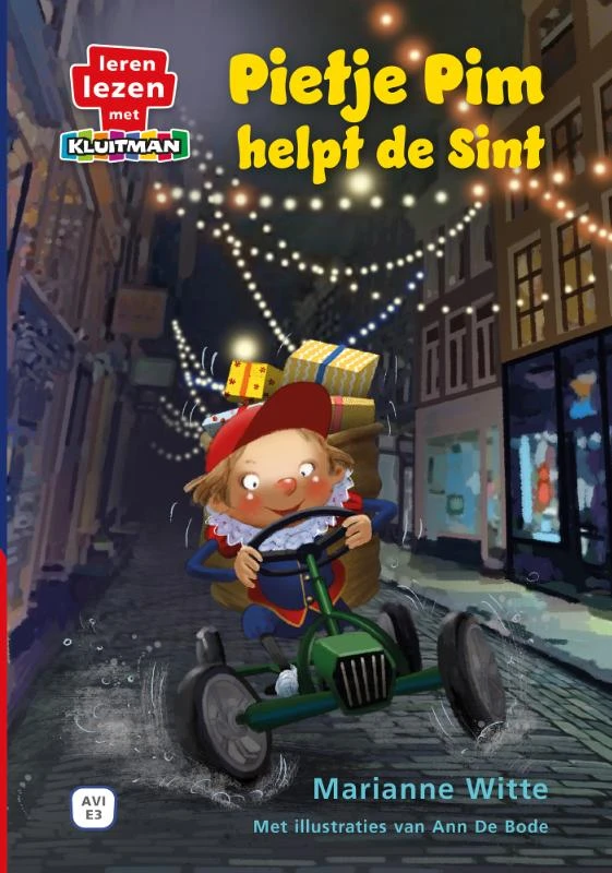 Pietje Pim helpt de sint – Marianne Witte – boek cover