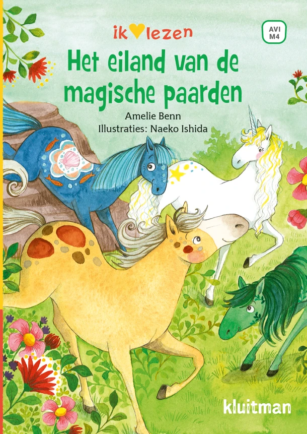 Het eiland van de magische paarden – Amelie Benn – boek cover