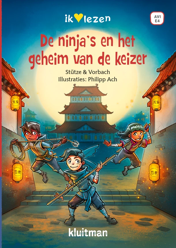 De ninja's en het geheim van de keizer – Stütze Vorbach – boek cover