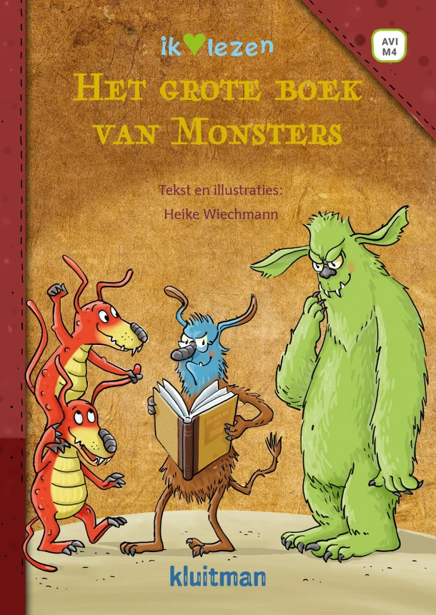Het grote boek van monsters – Heike Wiechmann – boek cover