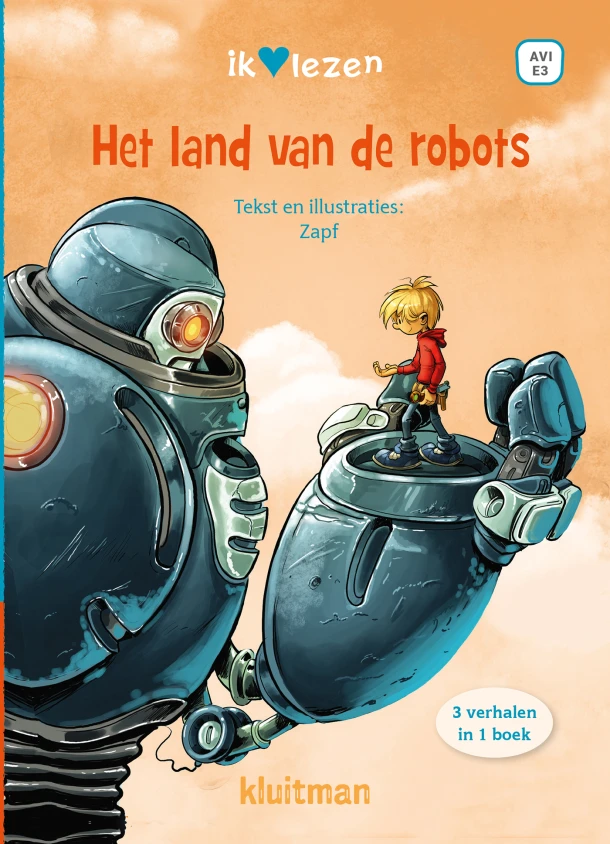 Het land van de robots – Zapf – boek cover