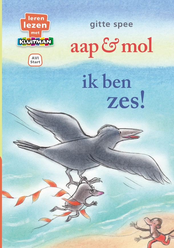 aap & mol. ik ben zes! – Gitte Spee – boek cover