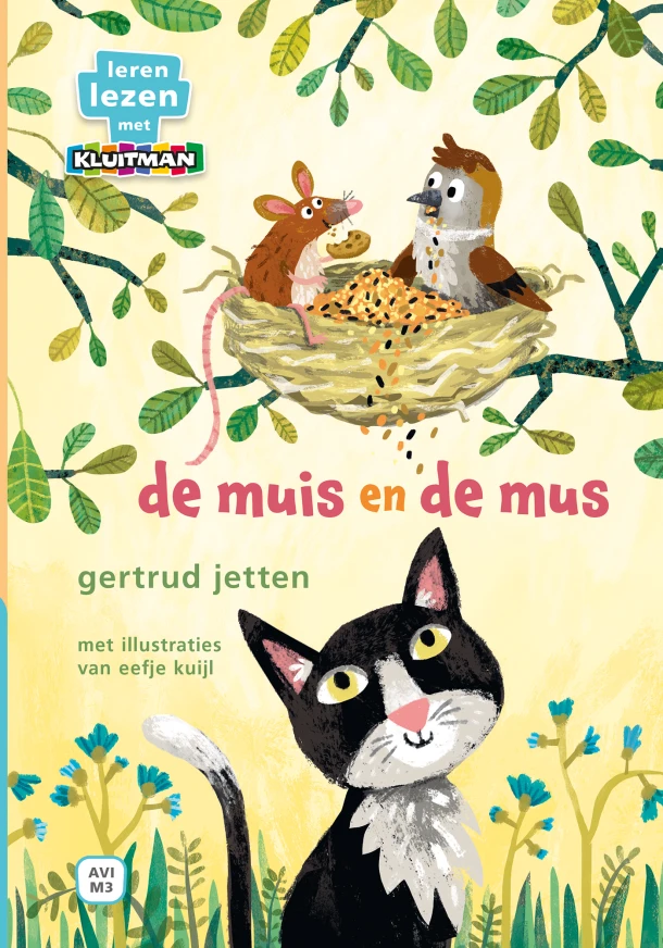 de muis en de mus – Gertrud Jetten – boek cover