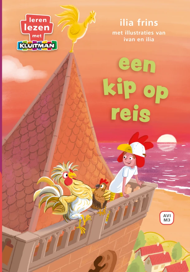 een kip op reis – Ilia Frins – boek cover