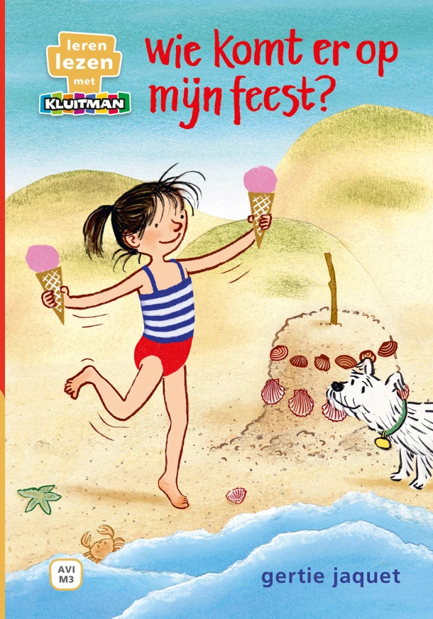 wie komt er op mijn feest? – Gertie Jaquet – boek cover