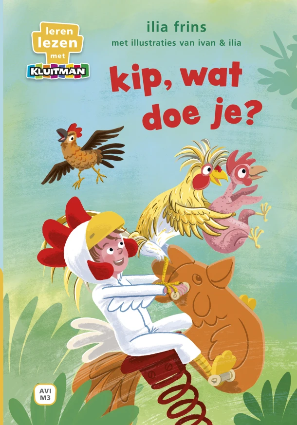 kip, wat doe je? – Ilia Frins – boek cover