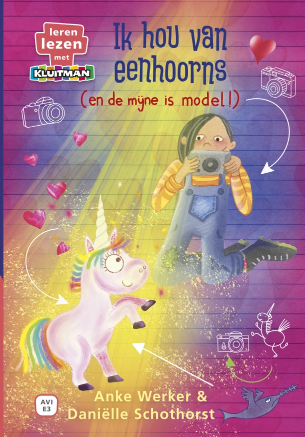 Ik hou van eenhoorns (en de mijne is model!) – Anke Werker – boek cover