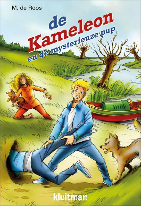 De Kameleon en de mysterieuze pup – M. de Roos – boek cover