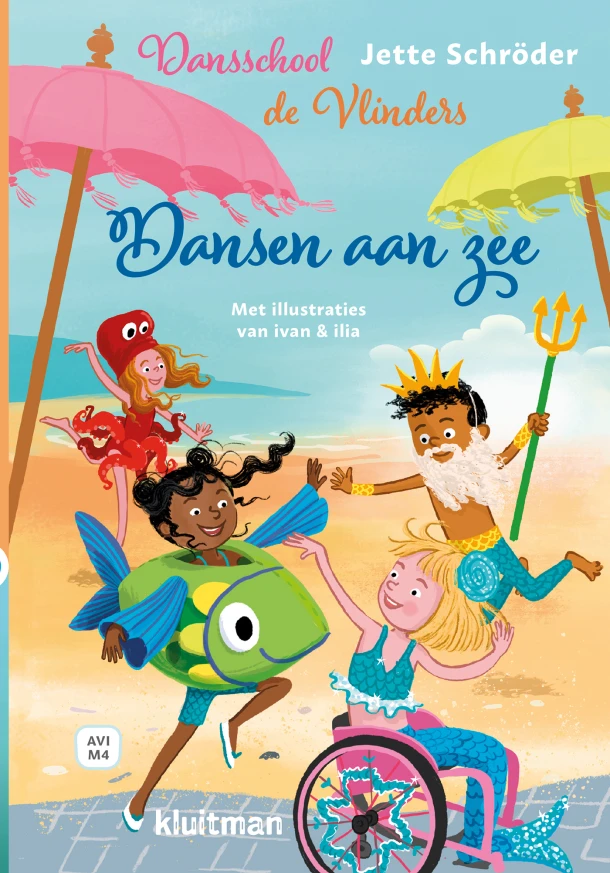 Dansschool de Vlinders. Dansen aan zee – Jette Schröder – boek cover