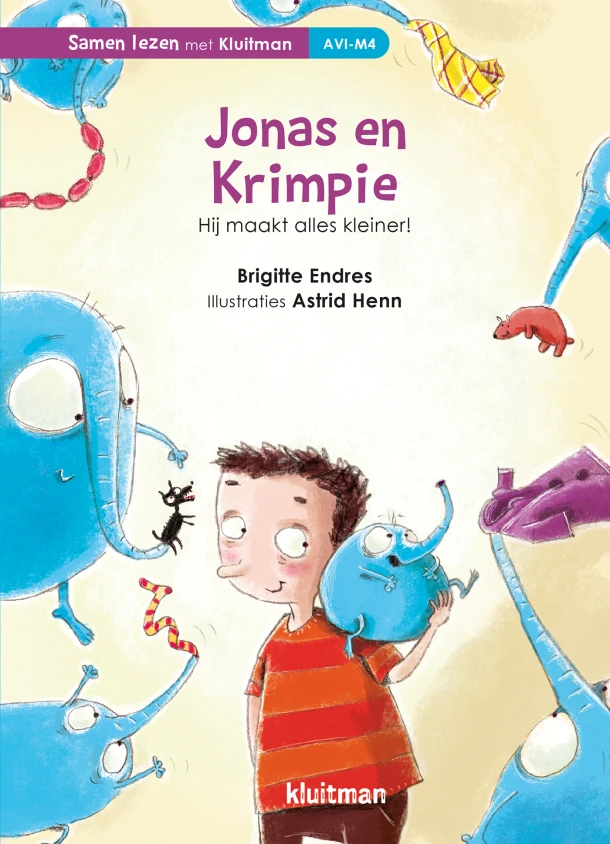Jonas en Krimpie – Birgitte Endres – boek cover