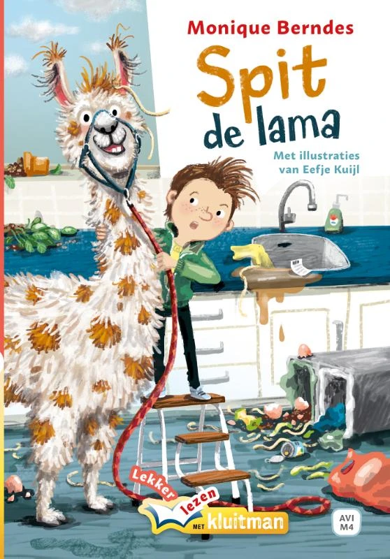 Spit de lama – Monique Berndes – boek cover