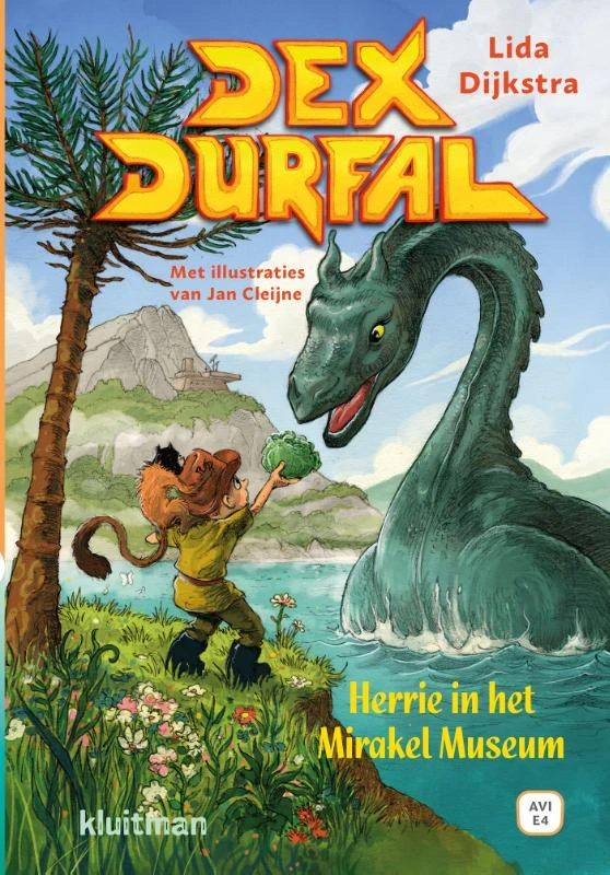 Dex Durfal 3 Herrie in het Mirakel Museum – Lida Dijkstra – boek cover
