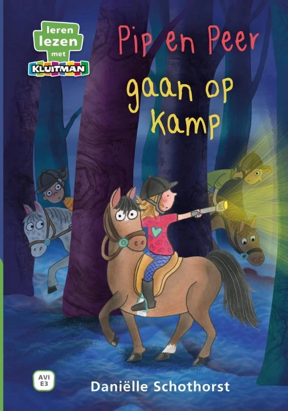 Pip en Peer gaan op kamp – Daniëlle Schothorst – boek cover