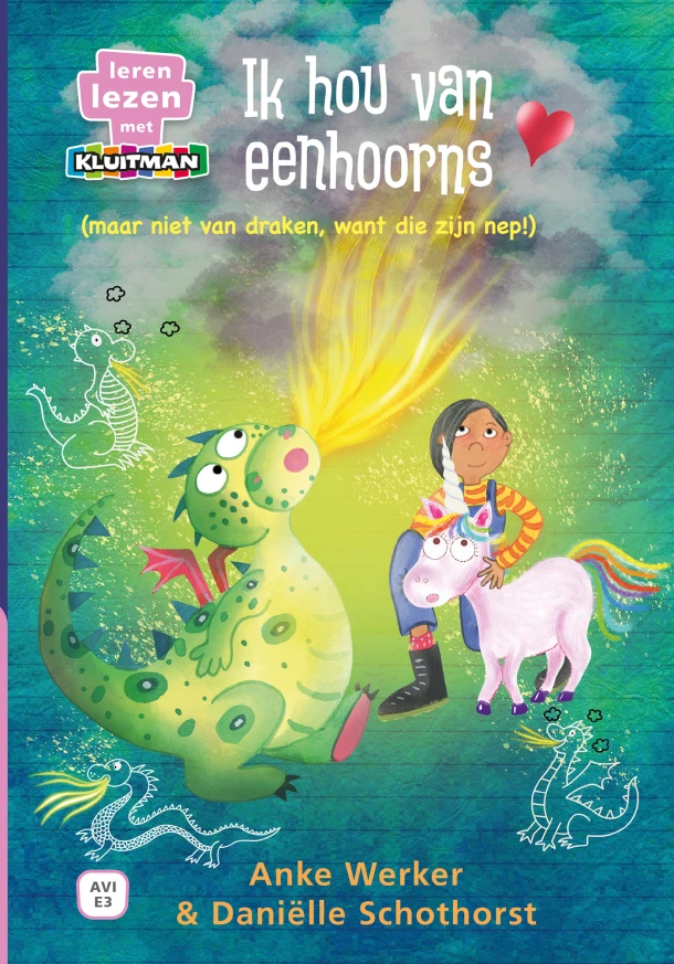 (maar niet van draken, want die zijn nep!) – Anke Werker – boek cover