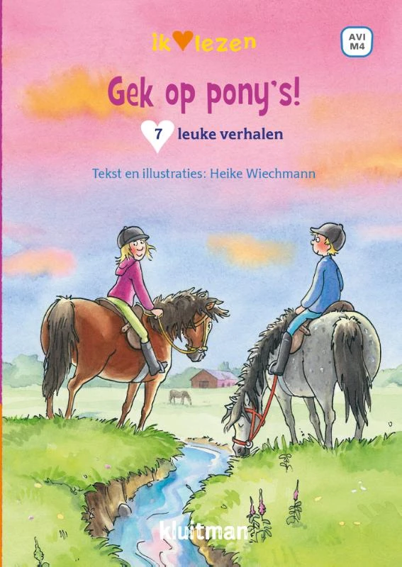 Gek op pony's! 7 leuke verhalen – Heike Wiechmann – boek cover