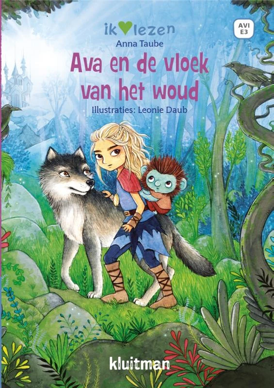 Ava en de vloek van het woud – Anna Taube – boek cover