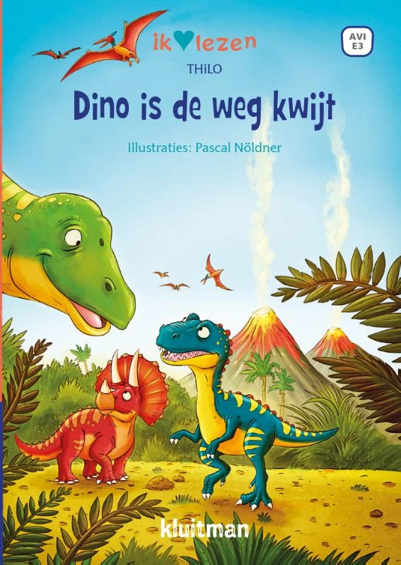 Dino is de weg kwijt – THiLO – boek cover