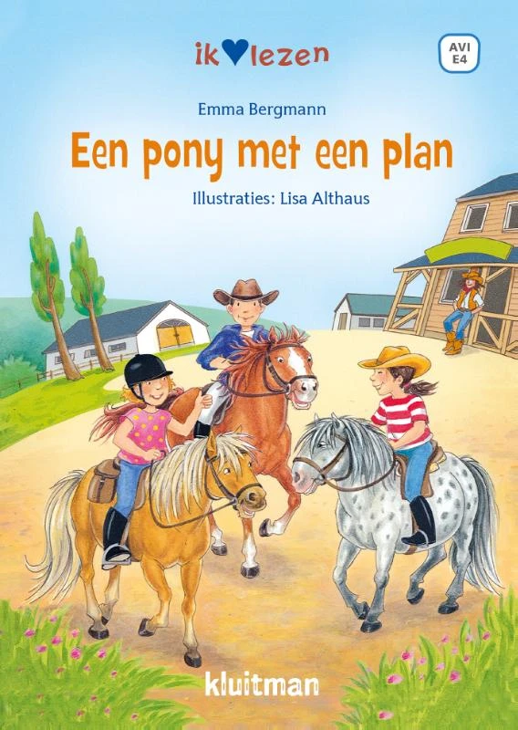 Een pony met een plan – Emma Bergmann – boek cover