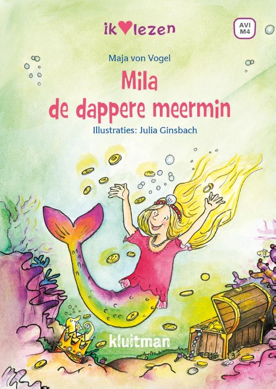Mila de dappere meermin – Maja von Vogel – boek cover