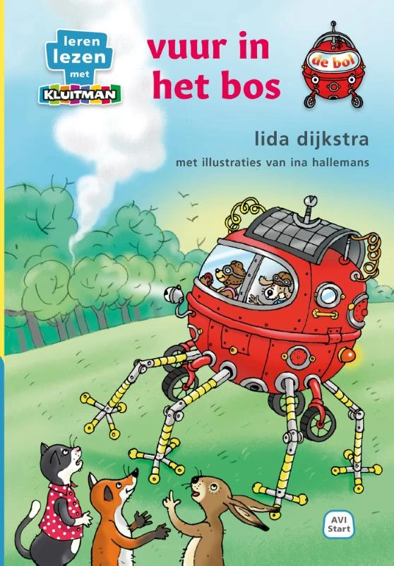 de bol van lif. vuur in het bos – Lida Dijkstra – boek cover