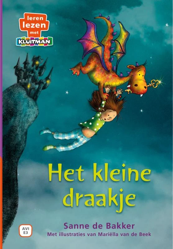 Het kleine draakje – Sanne de Bakker – boek cover