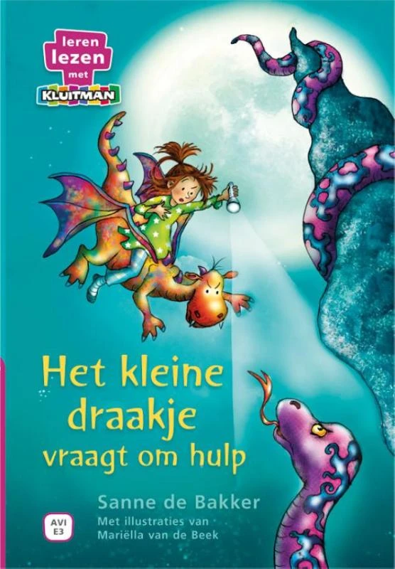 Het kleine draakje vraagt om hulp – Sanne de Bakker – boek cover