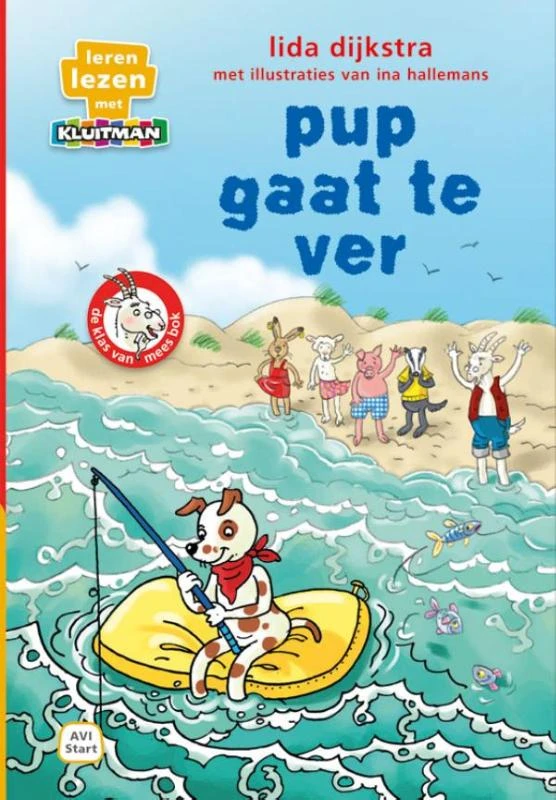 Pup gaat te ver – Lida Dijkstra – boek cover