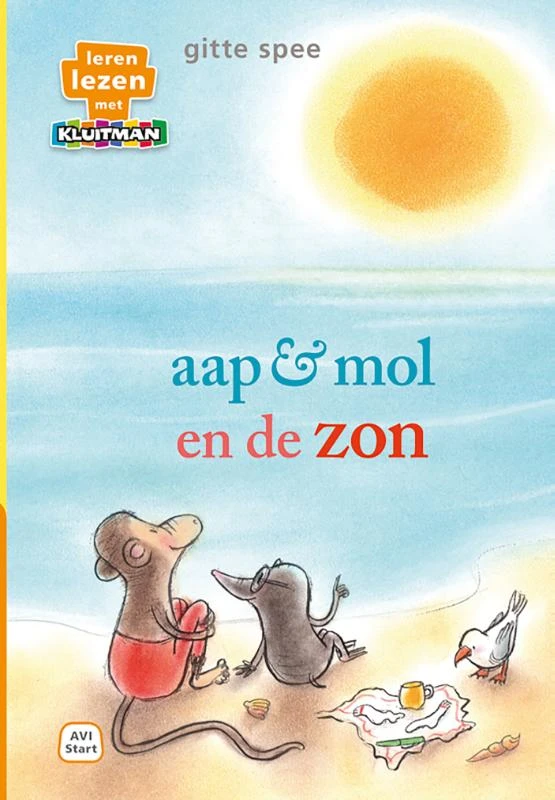 aap & mol en de zon – Gitte Spee – boek cover