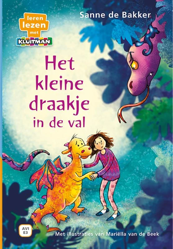 Het kleine draakje in de val – Sanne de Bakker – boek cover