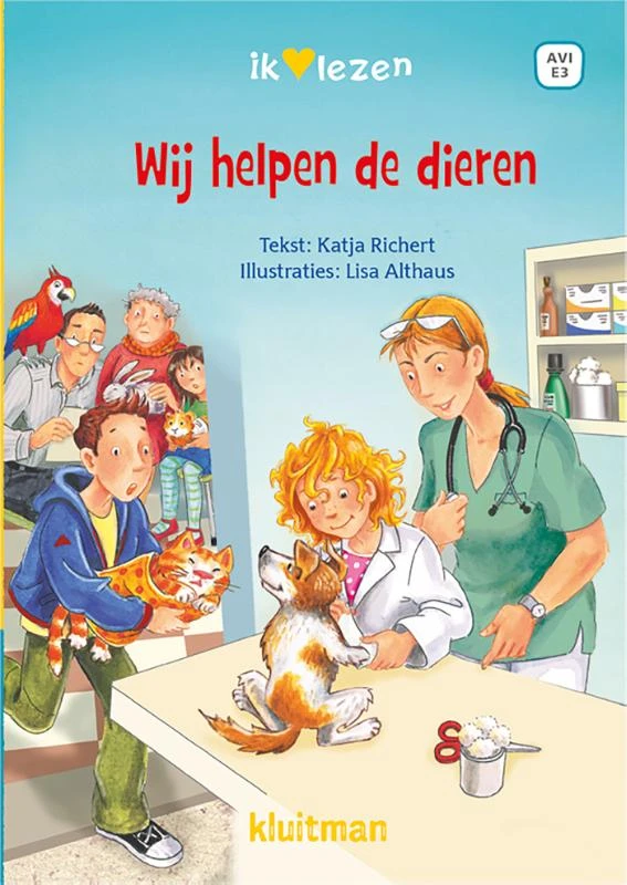 Wij helpen de dieren – Katja Richert – boek cover