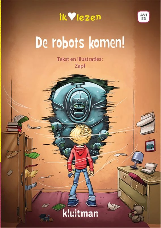 De robots komen! – Zapf – boek cover