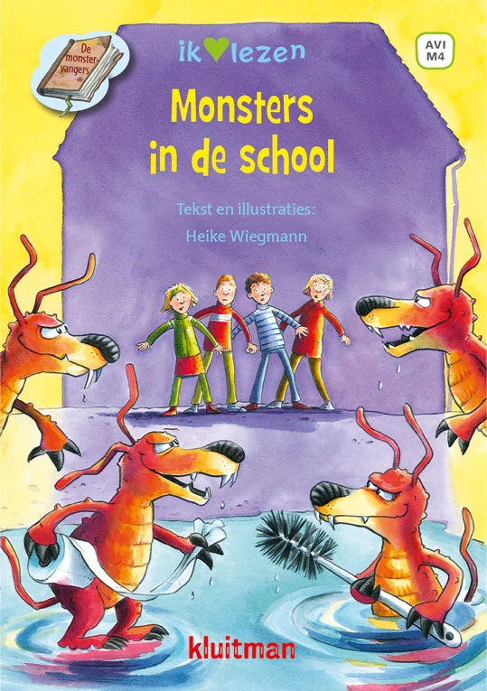 Monsters in de school – Heike Wiechmann – boek cover