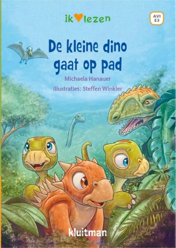 De kleine Dino gaat op pad – Michaela Hanauer – boek cover