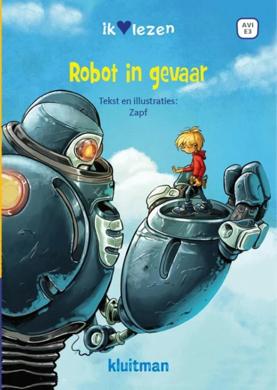 Robot in gevaar – Zapf – boek cover